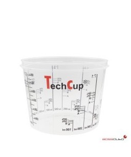 750 ml. Vaso de mezcla reutilizable y calibrado TechCup (25 uds.)