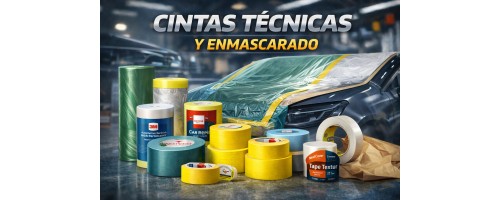 Cintas técnicas y enmascarado para coche | Protección y pintura