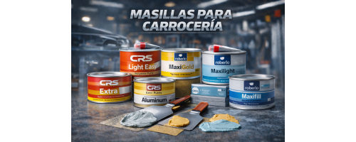 Masillas para carrocería | Reparación profesional de chapa